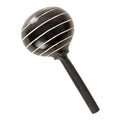 Black Hand Carved Calabash Maraca