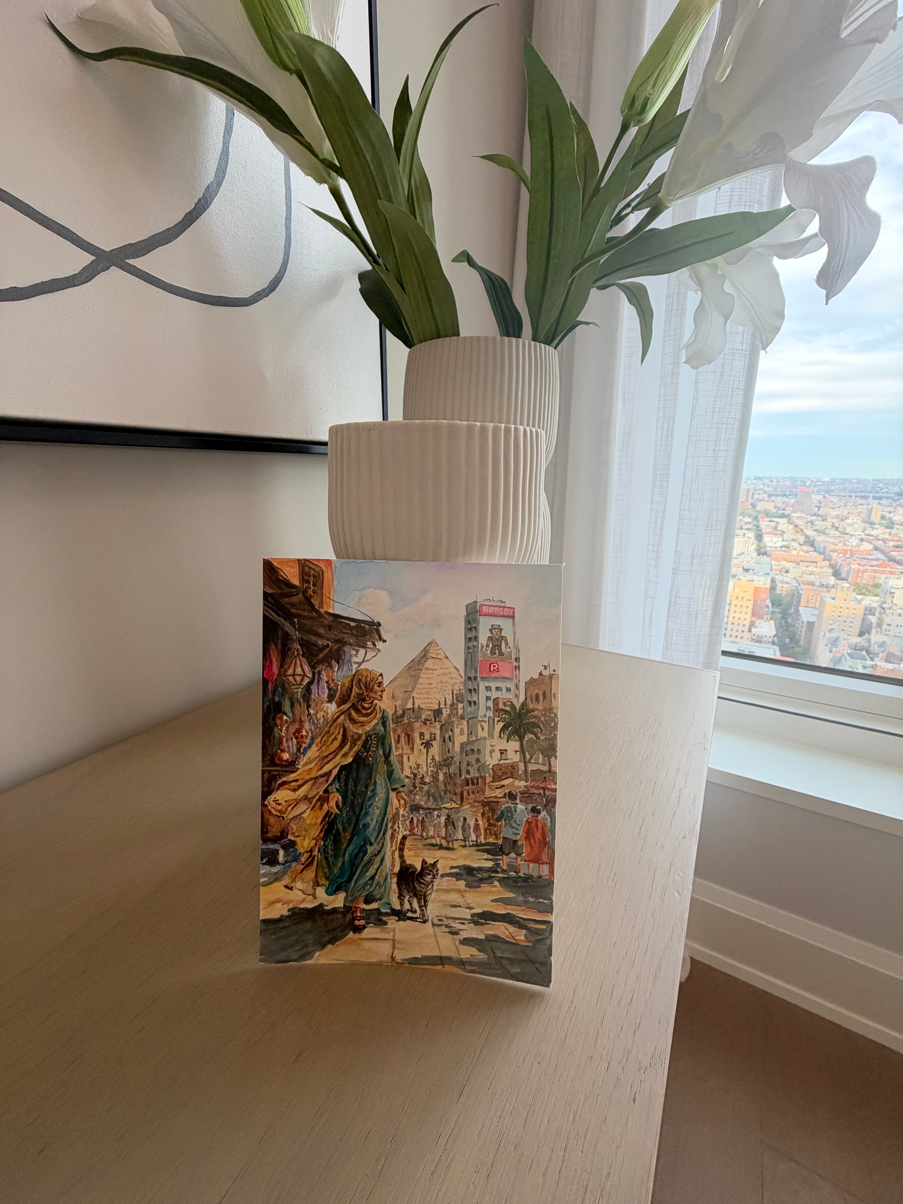 Handmade postcards