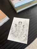 Handmade postcards